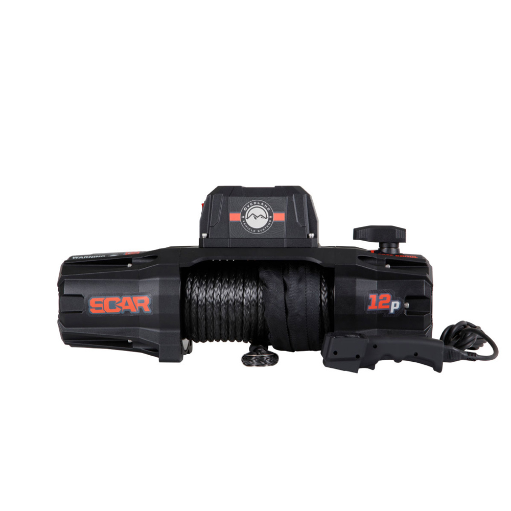 Winch SCAR 12S      Synthetic Rope      Overland Vehicle Systems