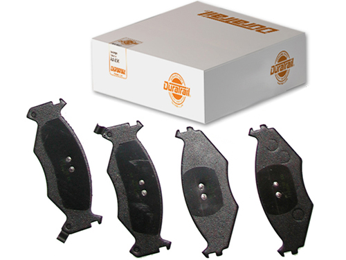 Brake pad set      Duratrail E-11 approved for front Axle