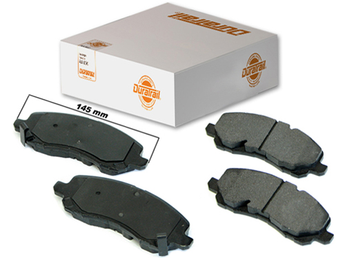 Brake pad set      Duratrail E-11 approved for front Axle  (BR1 Brakes)
