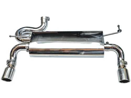 Muffler dual tailpipe tip      oval 2.8-L. Diesel / 3.6-L. / 3.8-L.      stainless steel