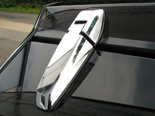 Tailgate Hinge Covers      plastic/chrome 2 pieces