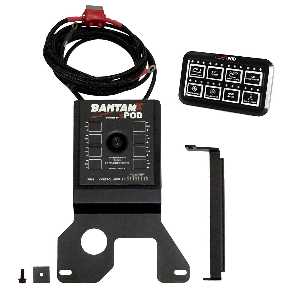 sPOD Schalter Panel      BantamX HD      392 V8