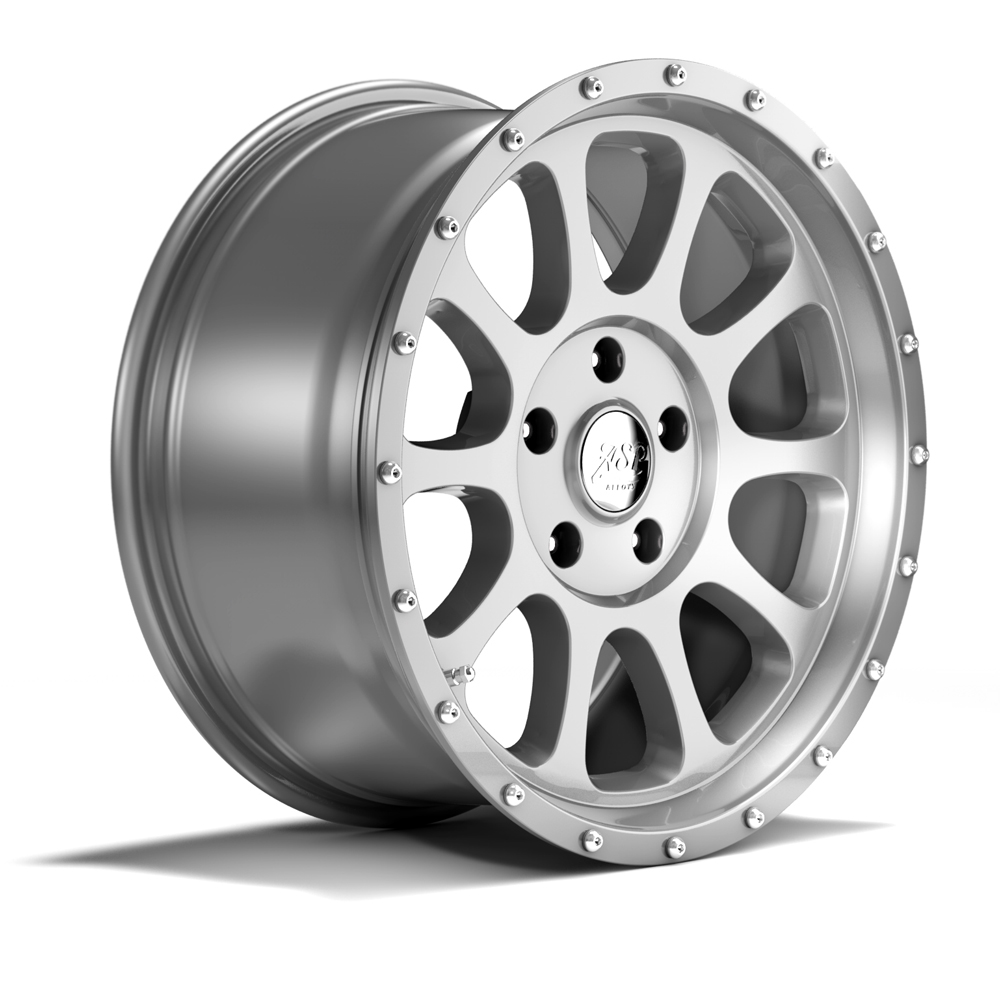 ASP Alloys Alloy wheel 1450      silver 8,5x18 ET +12      with TÜV Specification