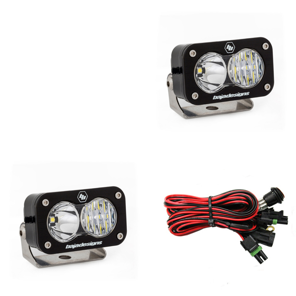 Baja Designs S2 Sport LED      pair with wiring harness      Driving/Combo
