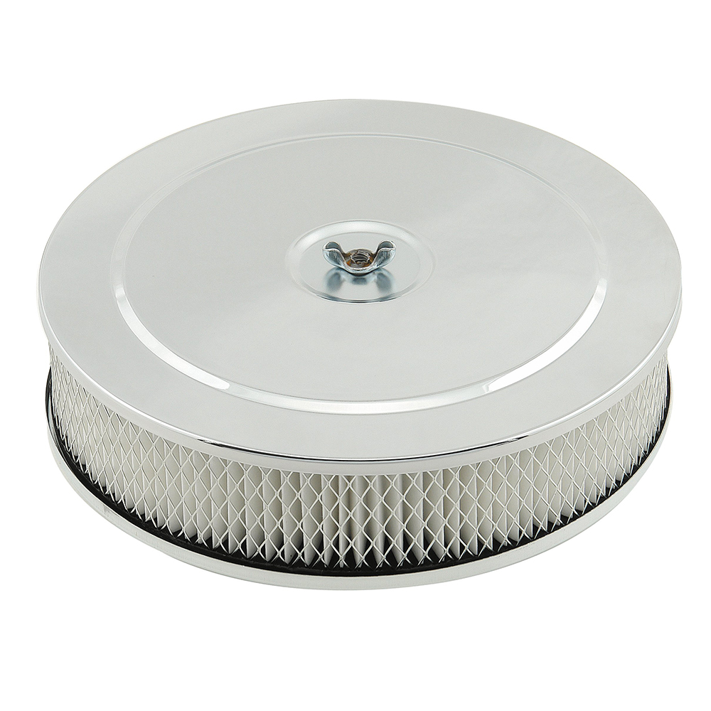 Mr. Gasket Chrome Air Cleaner      9'' Complete