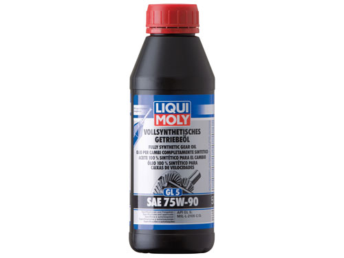 Fully synthetic gear oil      (GL5) 75W-90      500 ml