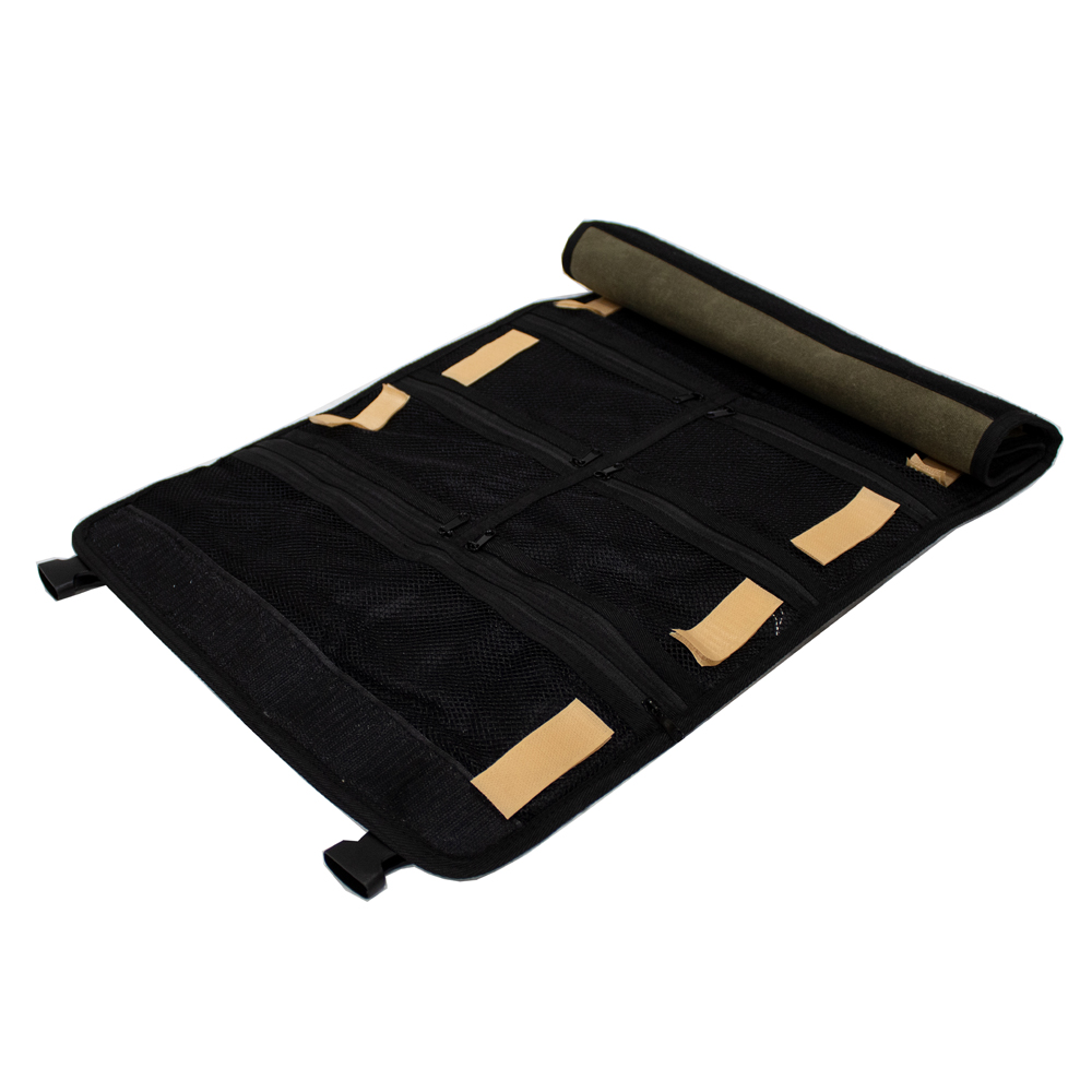First Aid Rolled Bag      waxed canvas      Overland Vehicle Systems