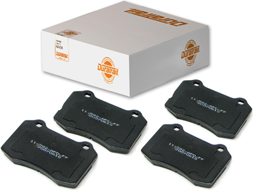 Brake pad set      rear with E-11 Proof Sign Brembo Brakes