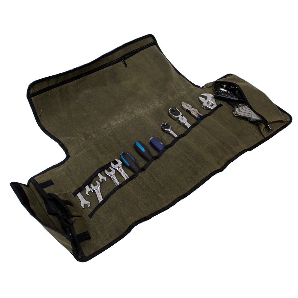 Rolled Bag General Tool      waxed canvas      Overland Vehicle Systems