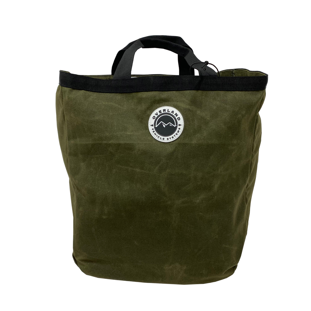Tote Bag      waxed canvas      Overland Vehicle Systems