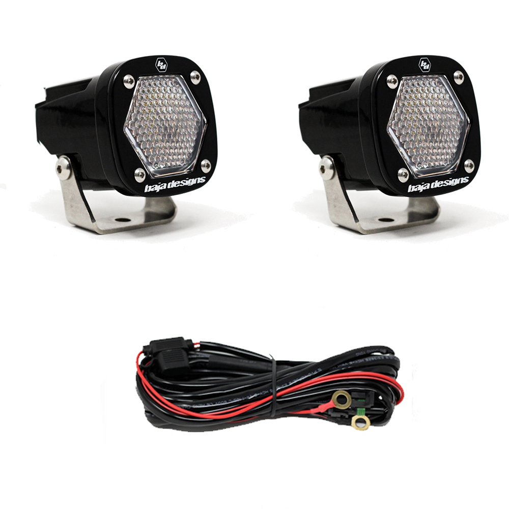 Baja Designs S1      pair with wiring harness      LED Work/Scene