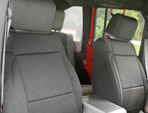 seat cover set      front      black