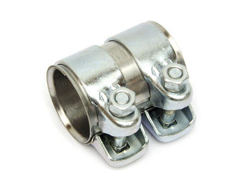 Pipe Connector      Ø 2'' = 50-52mm  80mm      stainless steel