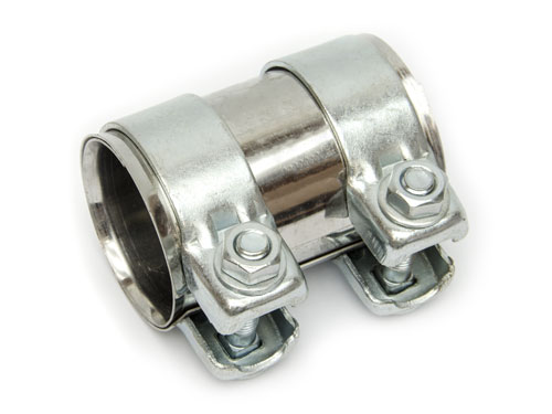 Pipe Connector      Ø 2,25'' = 57-59mm  90mm      stainless steel