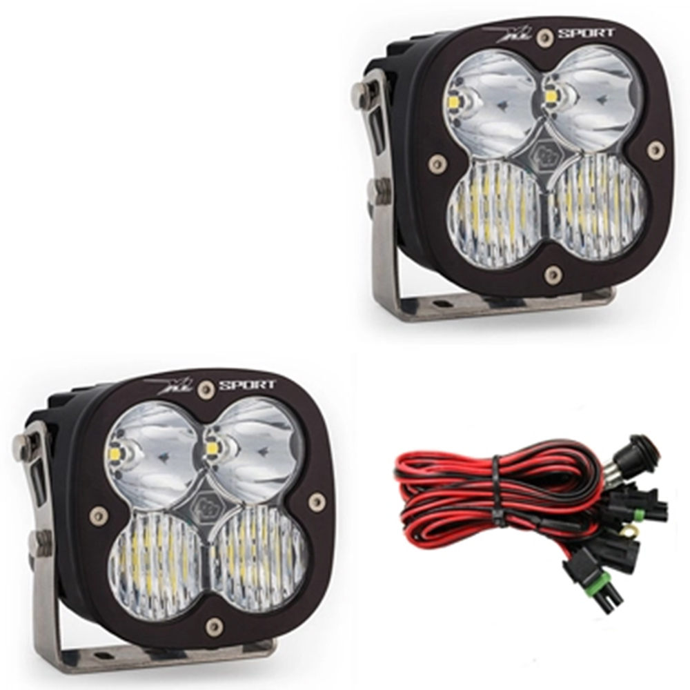 Baja Designs XL Sport      pair with wiring harness      LED Driving/Combo