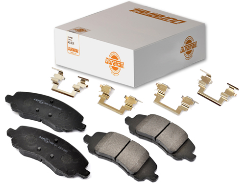 Brake pad set      Duratrail E-11 approved for front Axle  (BRF Brakes)