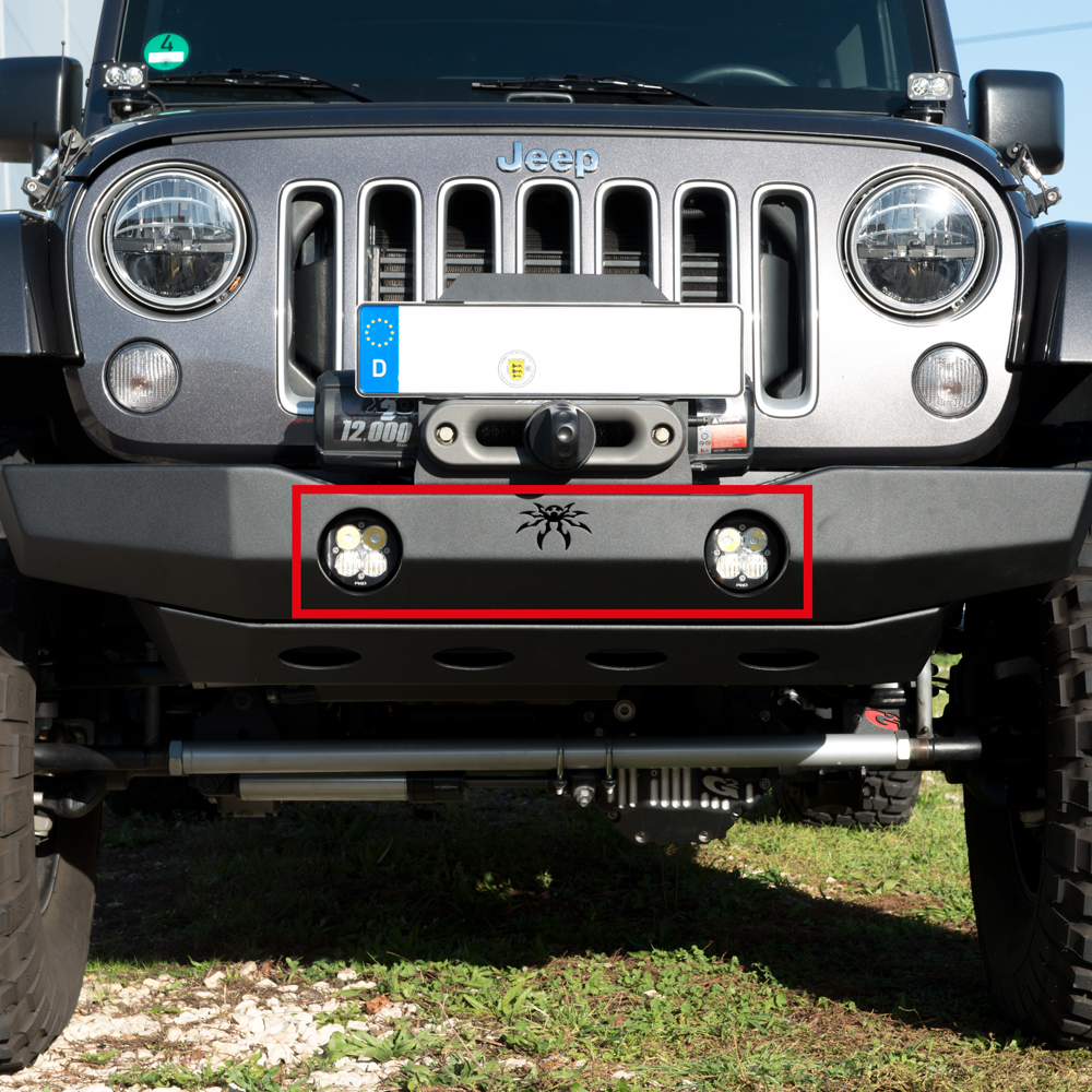 Baja Designs Jeep JK      Umrüstkit LED Nebelscheinwerfer auf      Squadron-R Pro