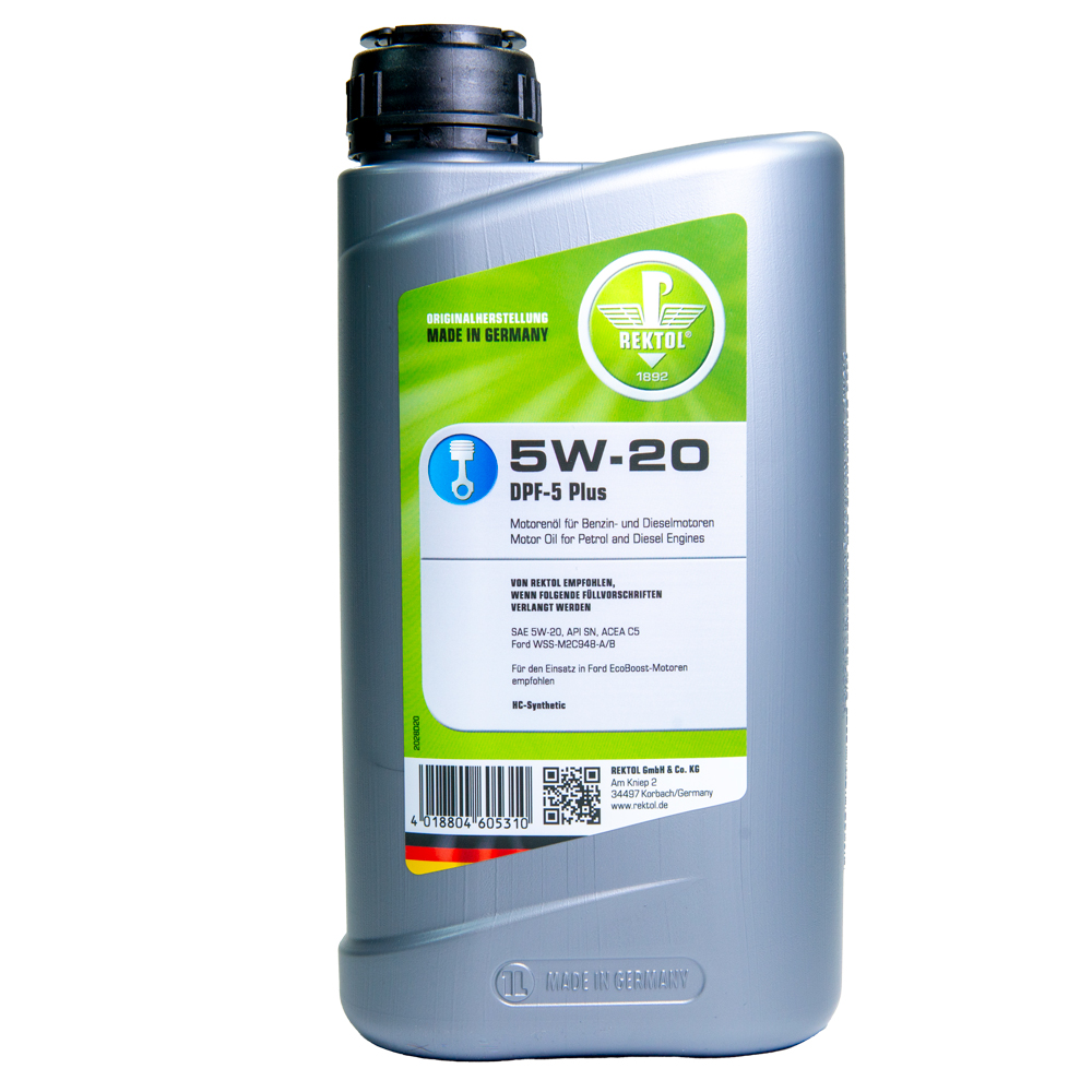 Engine Oil Low Friction      5W-20 DPF-5 Plus      1000 ml