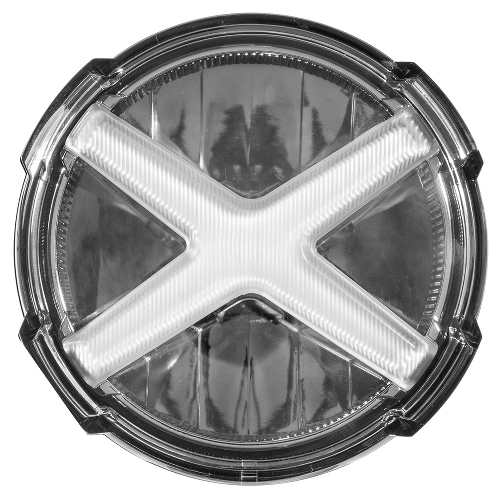 LED Faro X-Type 5"      X luz de posición      con certificado TÜV