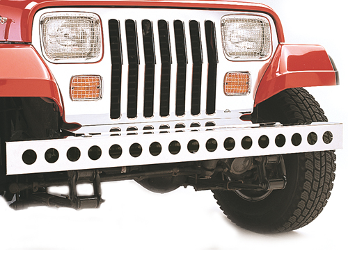 Racing Bumper      stainless steel with holes