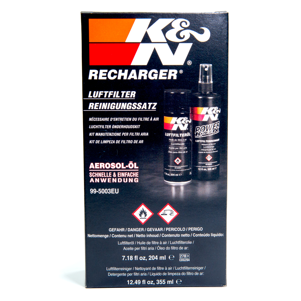 Recharger Kit      Filtro de aire      K&N
