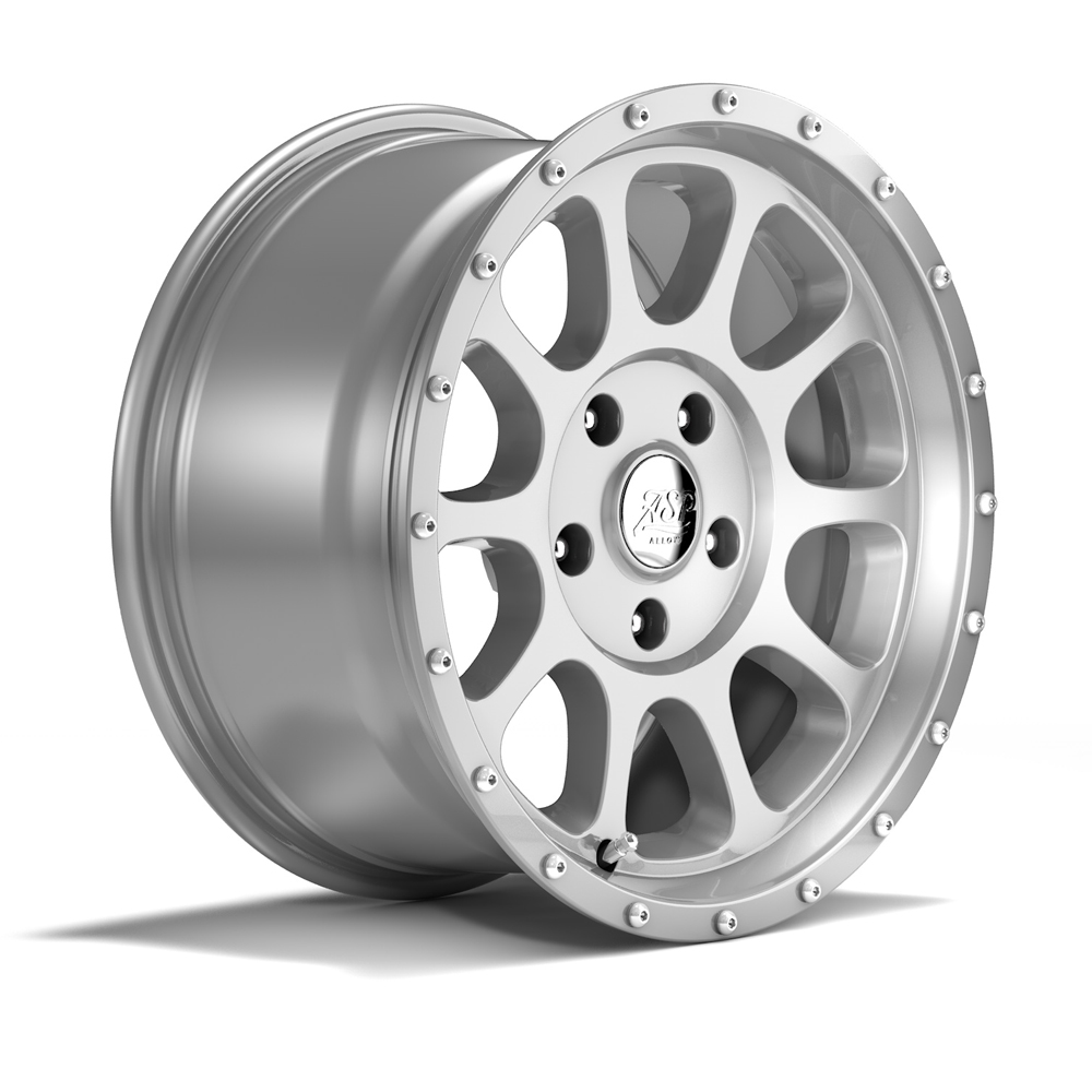 ASP Alloys Alloy wheel 1450      silver 8,5x17 ET +12      with TÜV Specification