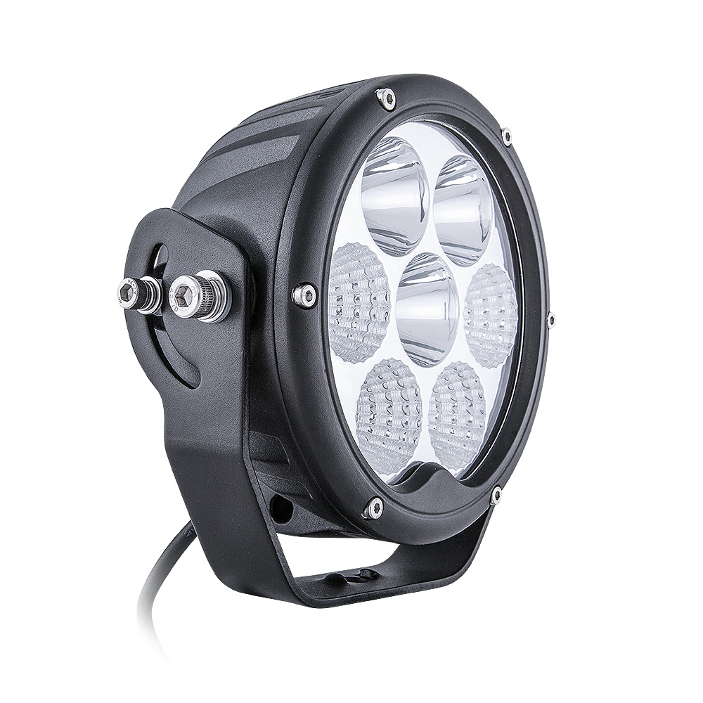 LED Headlamp round      80W Combo      with TÜV Specification