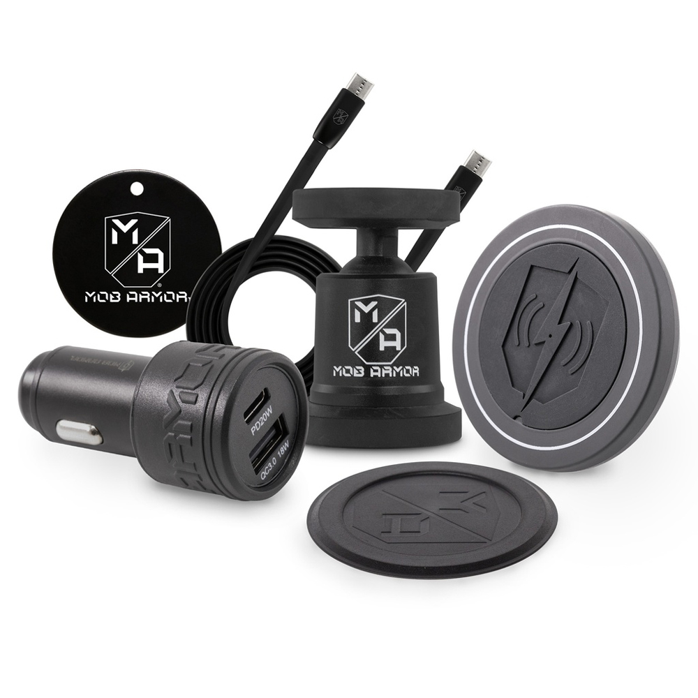 FLEX Mount & Charge Set      38W Wireless Charger      Mob Armor